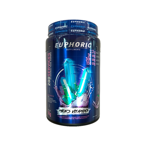 Mens Vitamins BCAAS / Complejo B / Jalea Real / Coenzima Q10 / Ginseng