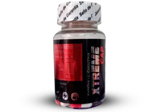 Xtreme CAP Quemador Termogénico / Carnitina & Cafeína 66 Caps